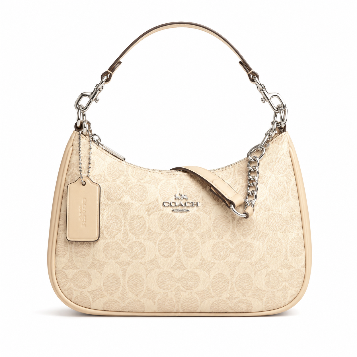 CH Teri Shoulder Bag Canvas Cream