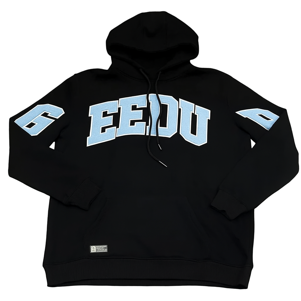 GDUP Blue Logo Hoodie