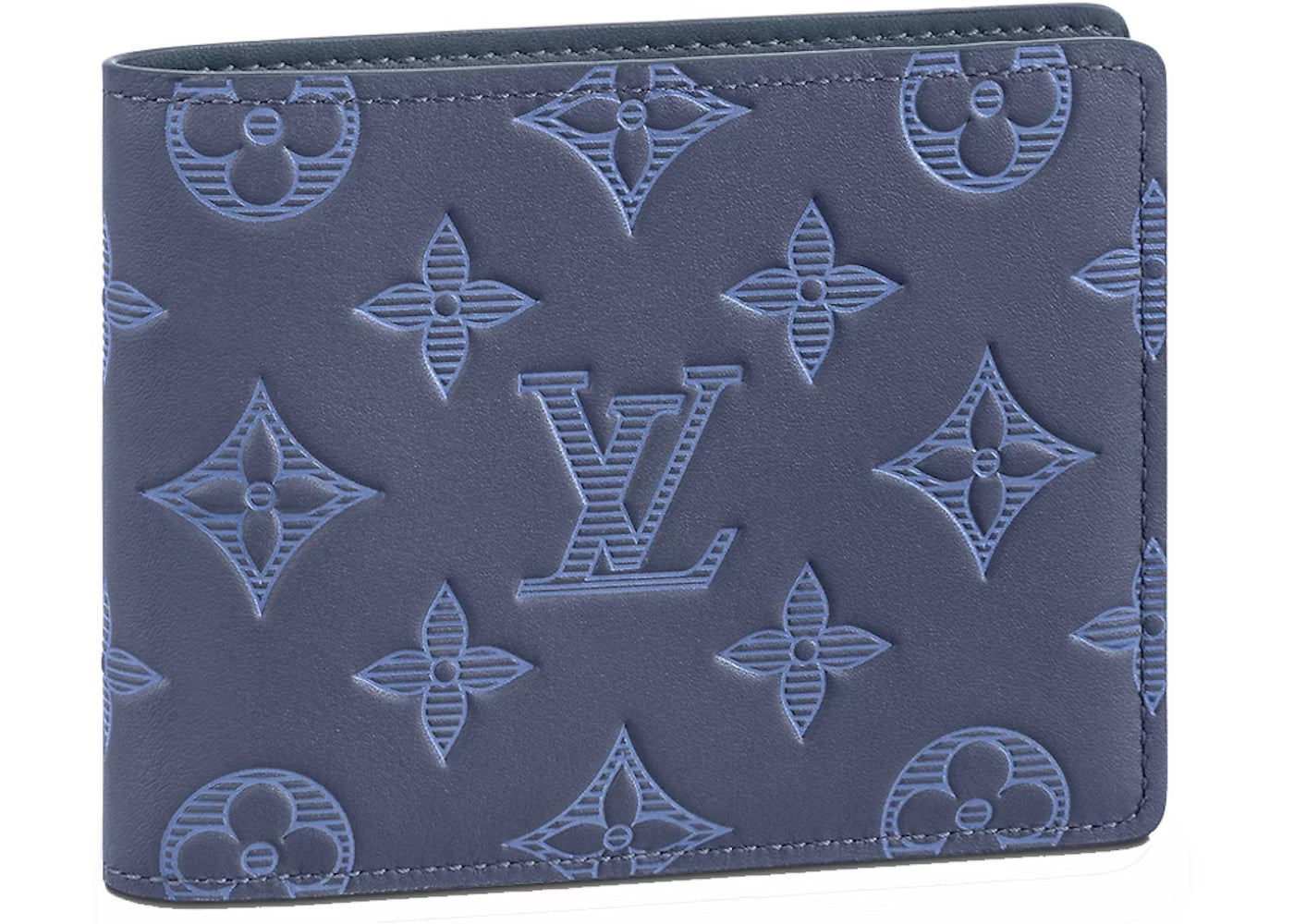 LV Men's Wallet Blue