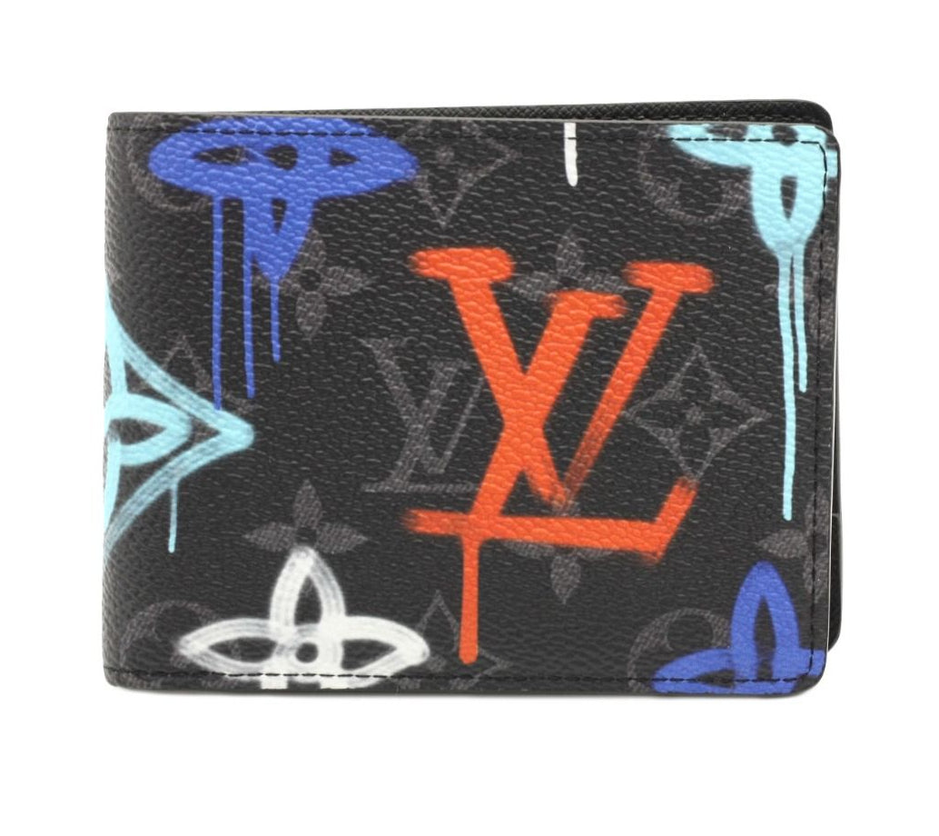 LV Men's Wallet Graffiti
