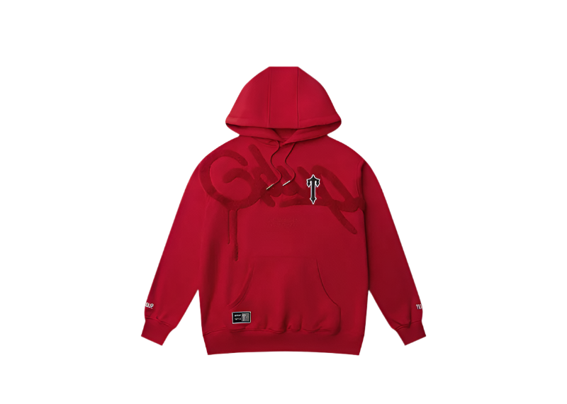GDUP X TRAP Hoodie Red