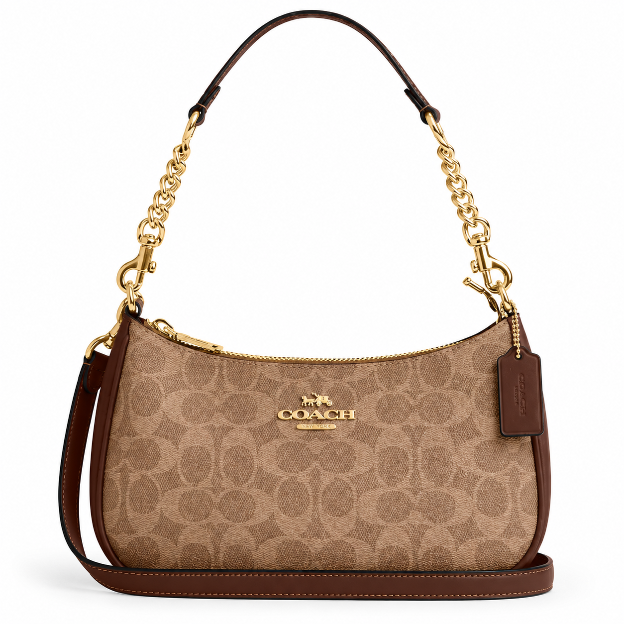 CH Teri Shoulder Bag Canvas Tan