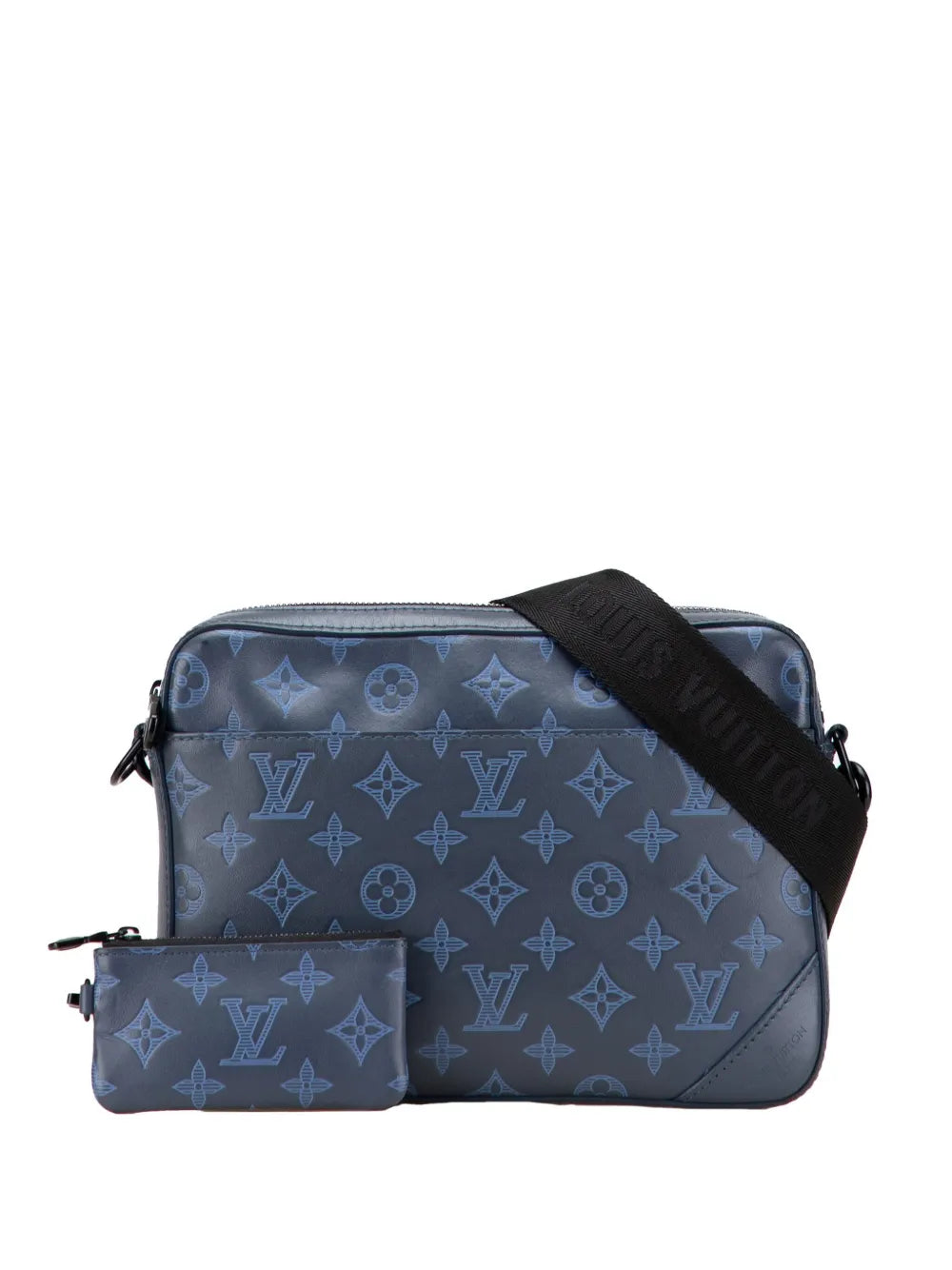 LV Trio Messenger Navy Blue