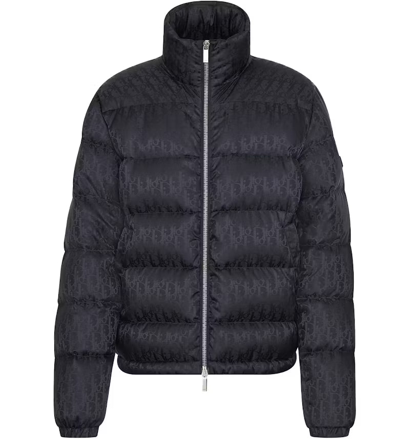 DD Oblique Down Jacket Black