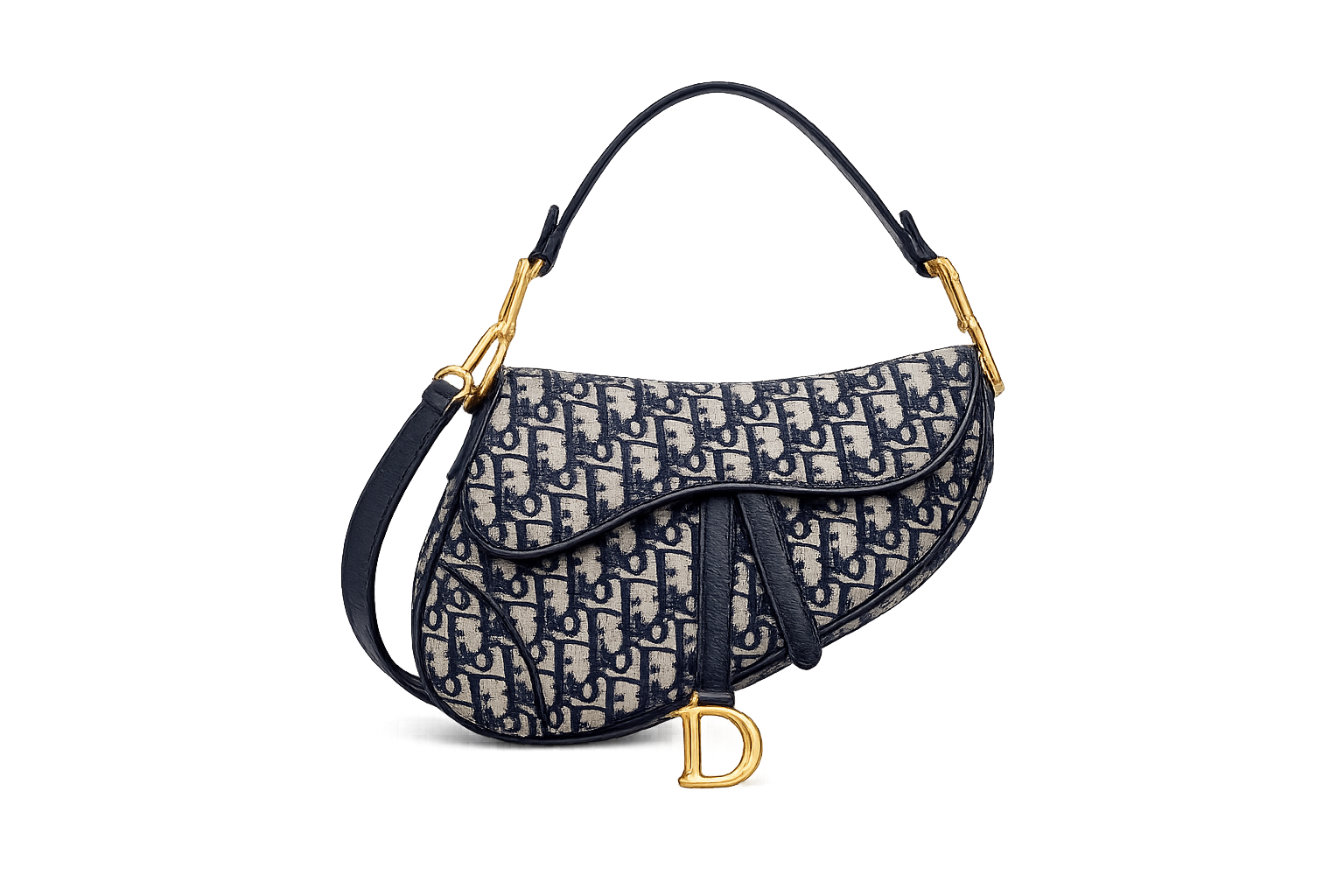 DD Oblique Saddle Blue