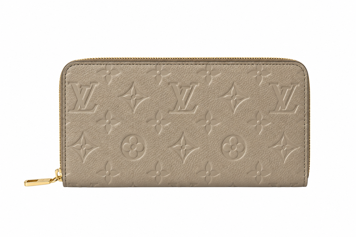 LV Zippy Wallet Beige Monogram